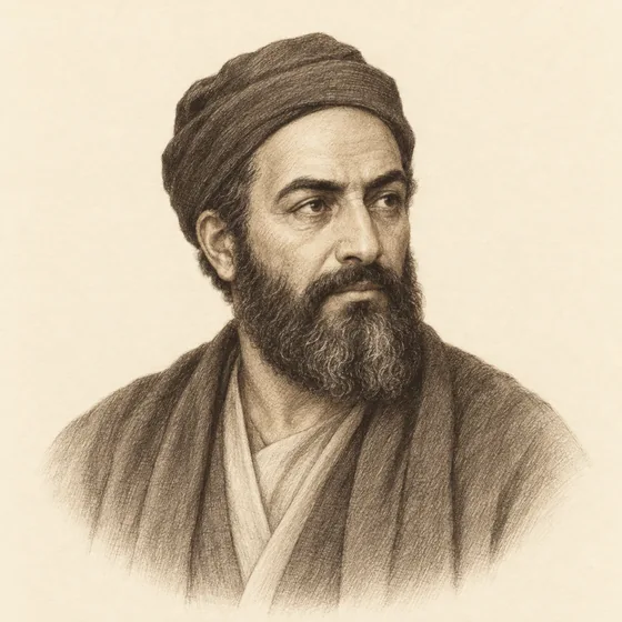 Imagined portrait of Abu’l-Wafa