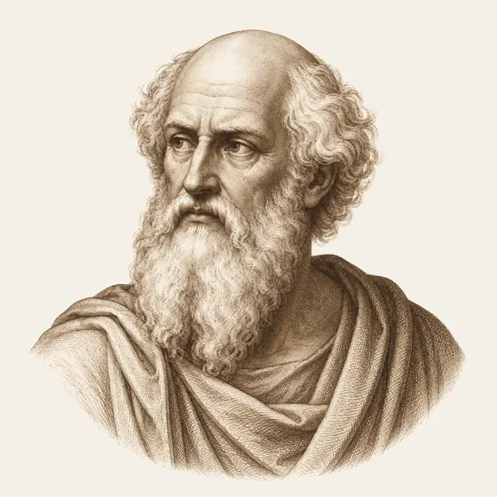 Imagined portrait of Archimedes