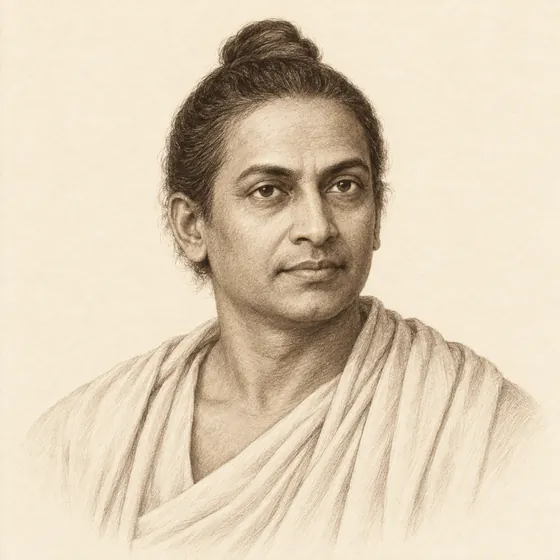 Imagined portrait of Aryabhata
