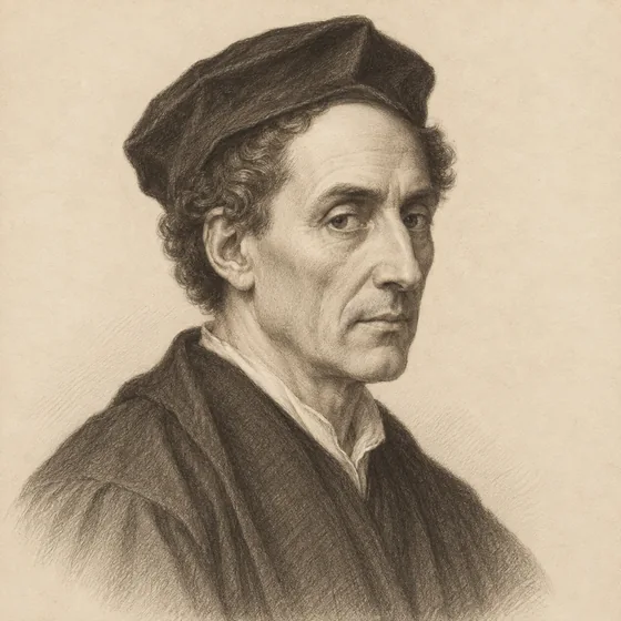 Imagined portrait of Cardano