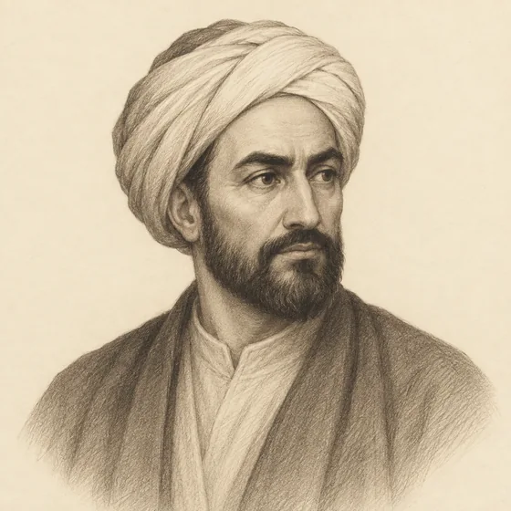 Imagined portrait of Al-Kashi