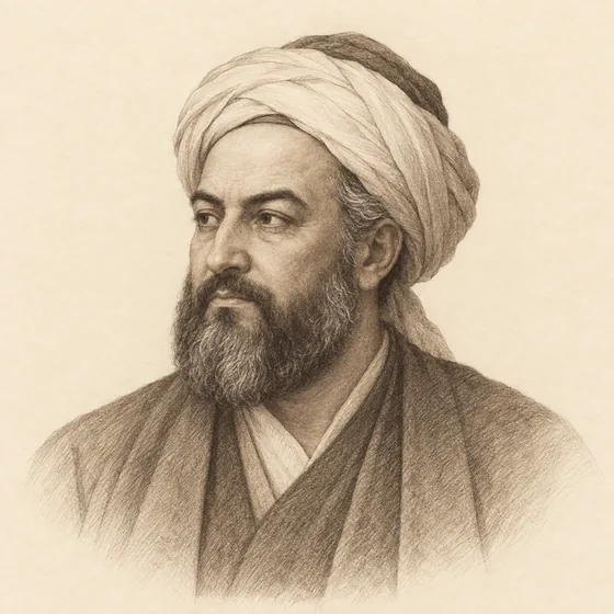 Imagined portrait of Al-Tusi