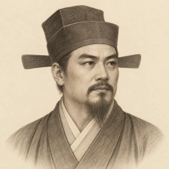 Imagined portrait of Qin Jiushao