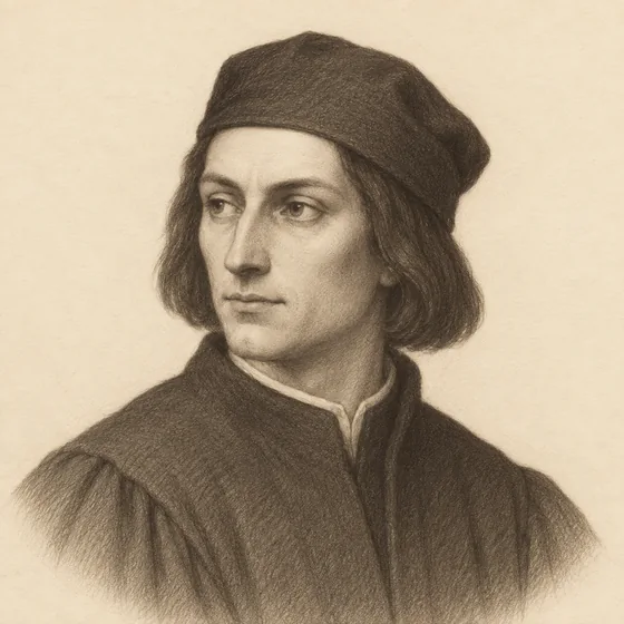 Imagined portrait of Regiomontanus