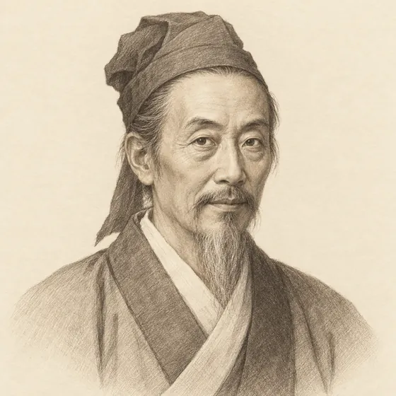 Imagined portrait of Zu Chongzhi